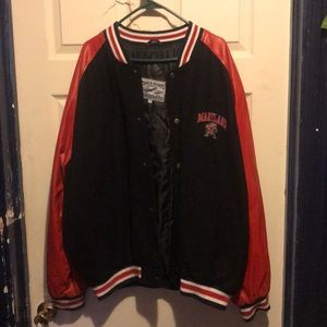 Vintage Maryland Terps Varsity Jacket